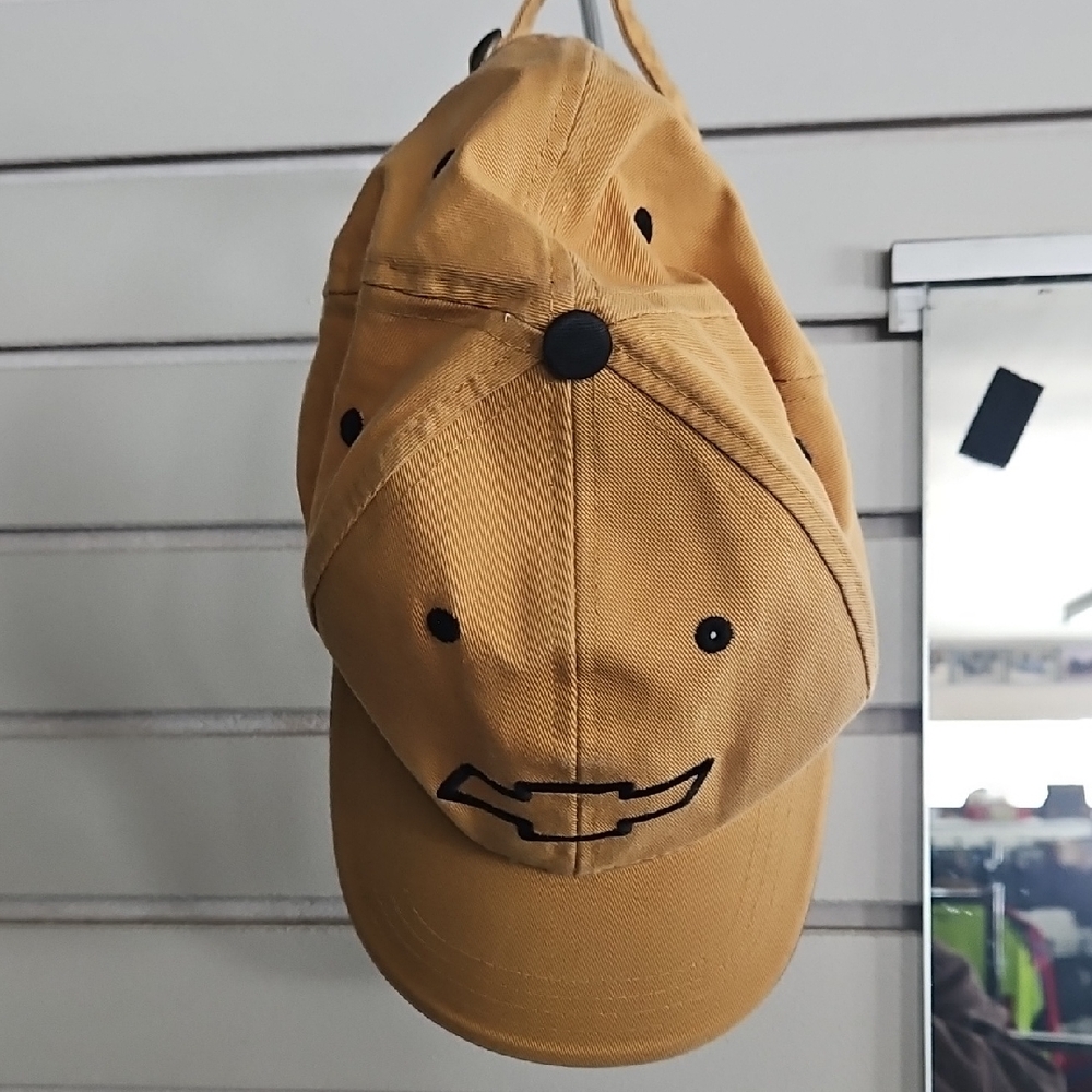 Adult Tan Baseball Cap with Chevy Symbol Paramount Outdoors